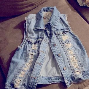 Denim vest